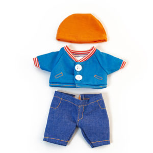 Ropa Muñeca Conjunto Jeans 21 Cm