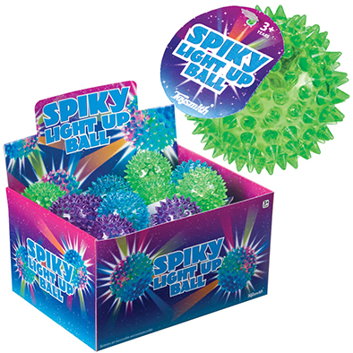 Pelota Erizo con Luz c/u