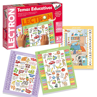 Juego Lectrón Temas Educativos