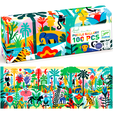 Puzle Gallery 100 pz Jungla