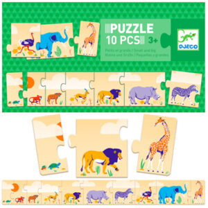 Puzle Secuencias Grande y Chico 10 pz