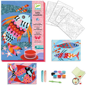 Pintar con Arena Pez