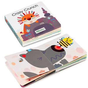 Libro Cartón Sonidos y Texturas Crazy