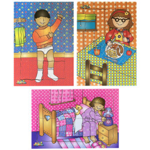 Puzle Madera Cosas del Día set 3