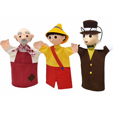 Títeres Genero Pinocho set 3