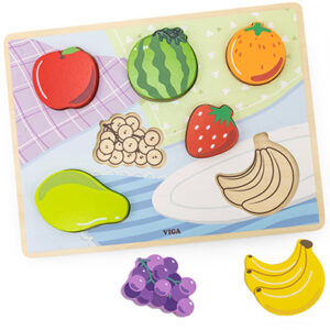 Puzle Relieve Frutas 7 pz