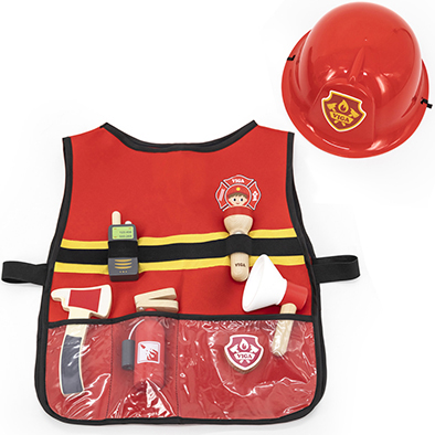 Set de Bombero Madera