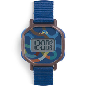 Reloj Digital Pulsera Azul Volute