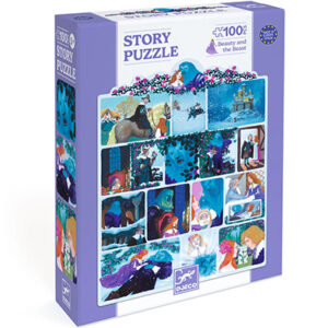 Puzle Historias 100 pz La Bella y La Bestia
