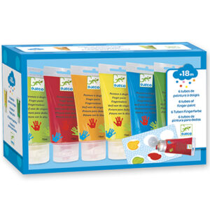 Pintura Dedo 6 pz