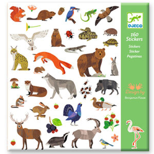 Stickers Animales 160 pz