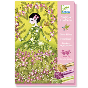 Crear Cuadros con Glitter Mujer
