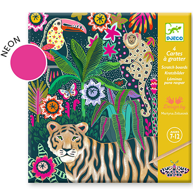 Laminas Raspar Animales