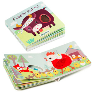 Libro Cartón Sonido y Táctil Granja