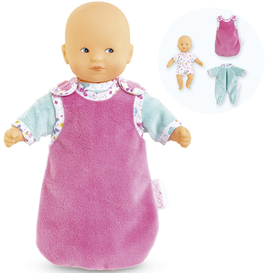 Muñeca Mini Calin set Dormir 20 cm