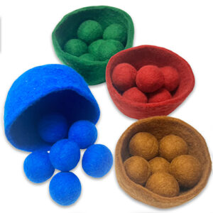 Set Cuencos y Pelotas Vellón 28 pz