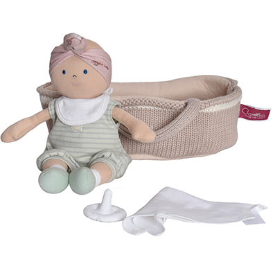 Muñeca Trapo Baby Remi 25 cm + Acc.