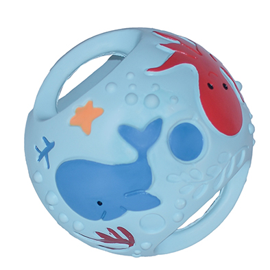 Pelota Goma Natural Océano 10 cm