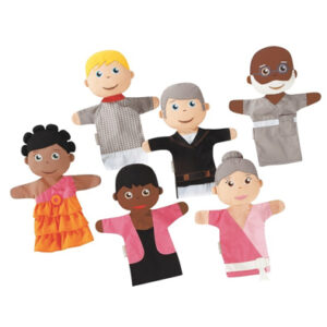 Títere Familia Étnica 6 pz