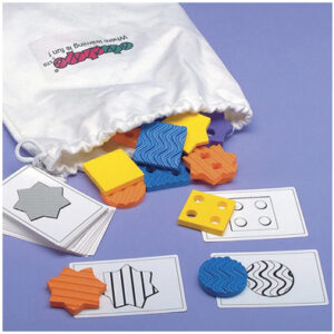 Juego Percepción Táctil 32 Figuras con Patrones
