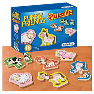 Puzle Madera Dúo Funny Amigos