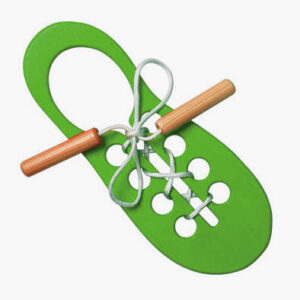 Enlazar Zapato Madera