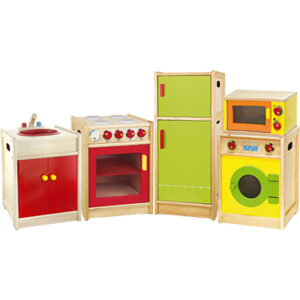 Cocina Madera set 5 pz