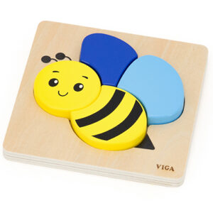 Puzle Grueso Abeja 4 pz