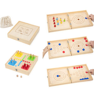 Juego de Mesa Disco 4 en 1