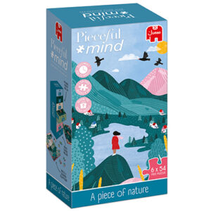Puzle 6 x 54 pz Pieceful Mind, Naturaleza