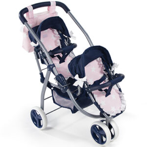 Coche Gemelar Carlota Navy Blue