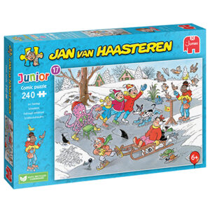 Puzle 240 pz Comic jr, Patinaje en Hielo
