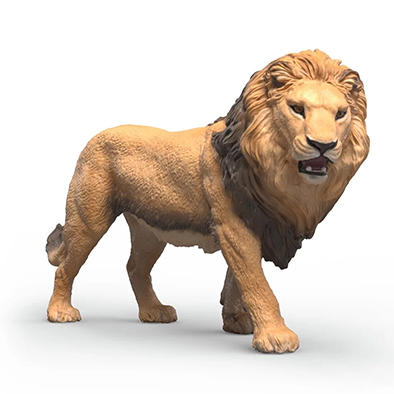 Animal Leon Africano