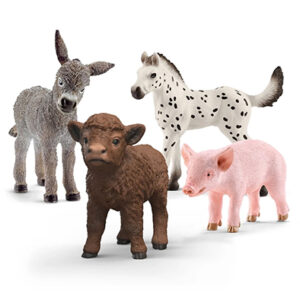 Animales Granja bb set 4 pz