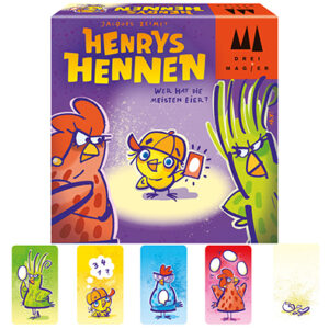 Juego de Mesa Las Gallinas de Henry
