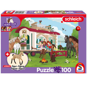 Puzle 200 pz Club Caballos + 1 Figura