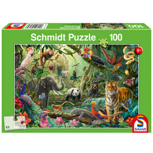 Puzle 100 pz Vida en la Jungla