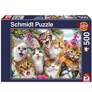 Puzle 500 pz Gatos Selfie