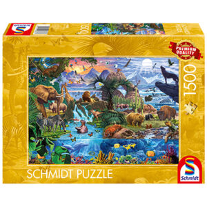 Puzle 1.500 pz Vida en la Selva