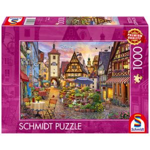 Puzle 1.000 pz Roma, Bavaria, Rothenburg