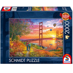 Puzle 2.000 pz Puente Golden Gate