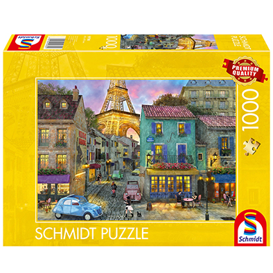 Puzle 1.000 pz Calles de Paris