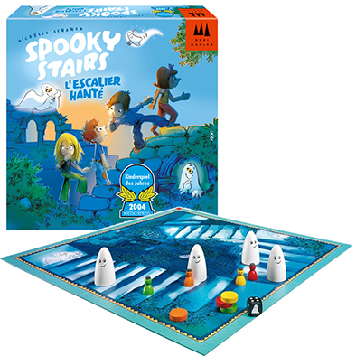 Juego de Mesa Escaleras Espeluznantes