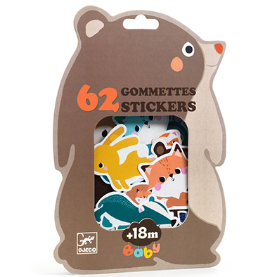 Stickers Removibles Grandes Animales Bosque
