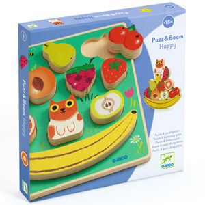 Puzle & Equilibrio Frutas 11 pz