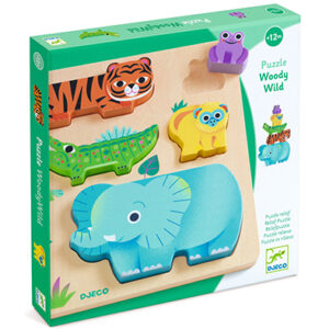 Puzle & Equilibrio Animales Selva 5 pz