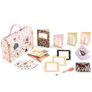 Papelería Maleta set Tinou Rosa