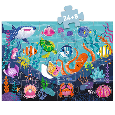 Puzle Gigante 32 pz Bajo el Mar