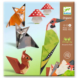 Origami Caminar en el Bosque