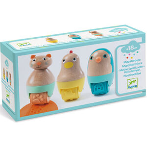 Rodillos Madera set 3 Animales